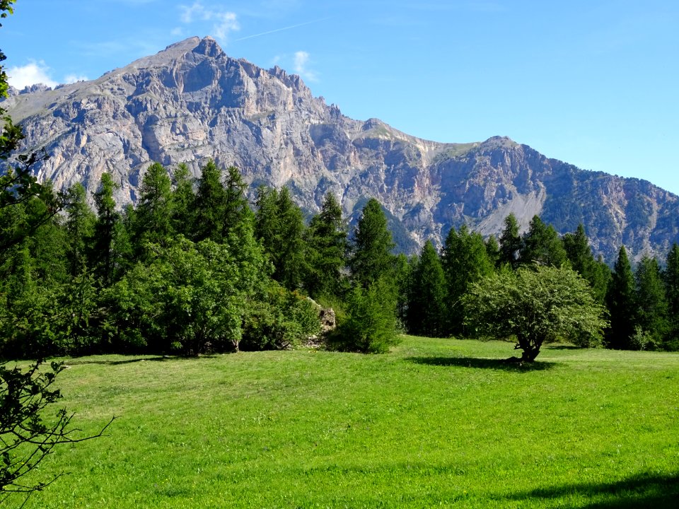 Le Montbrison depuis la prairie de Prey d' Amont 