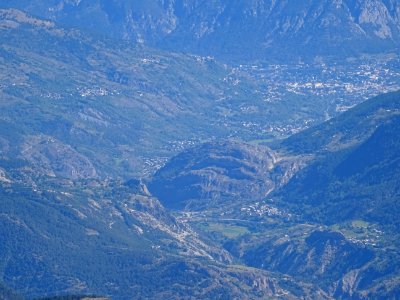 Depuis la Tête de Vautisse, vue vers St-Martin-de-Queyrièr… 
