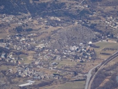 Entre l'Argentière et la Roche-de-Rame 