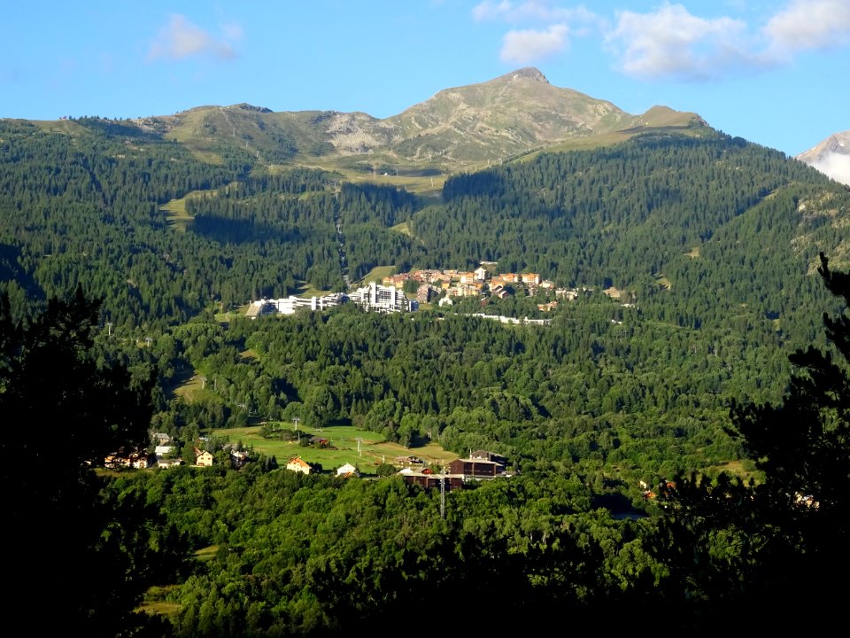 Puy-St-Vincent, 1400, 1600 et 1800 et la Pendine 