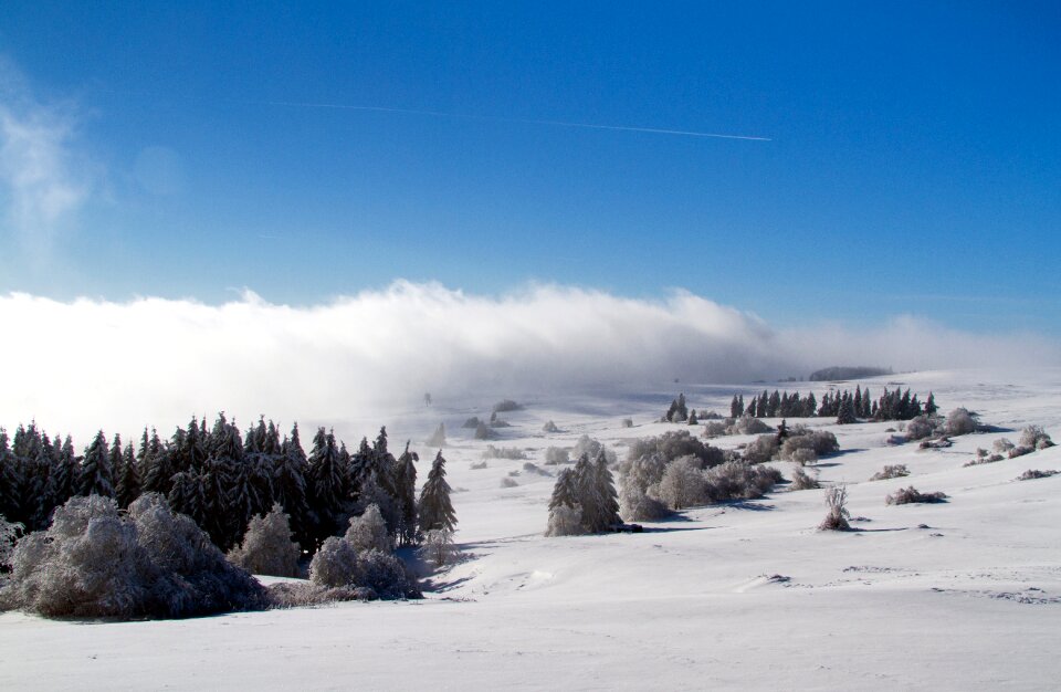 Hochrhoen wasserkuppe rhön winter