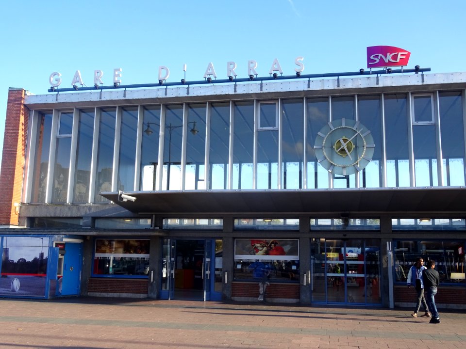 Gare SNCF d'Arras, Arras, Pas-de-Calais 