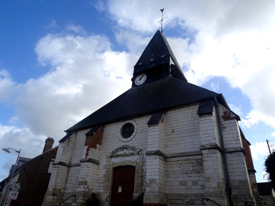 Eglise Saint-Martin, Loeuilly, Somme 