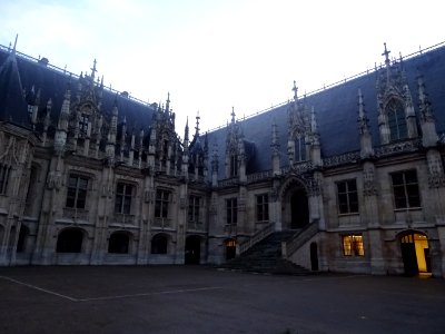 Le palais de justice de Rouen, ancien Échiquier de Normand… 