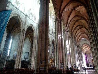 Nef, cathédrale Notre-Dame, Amiens, Somme 