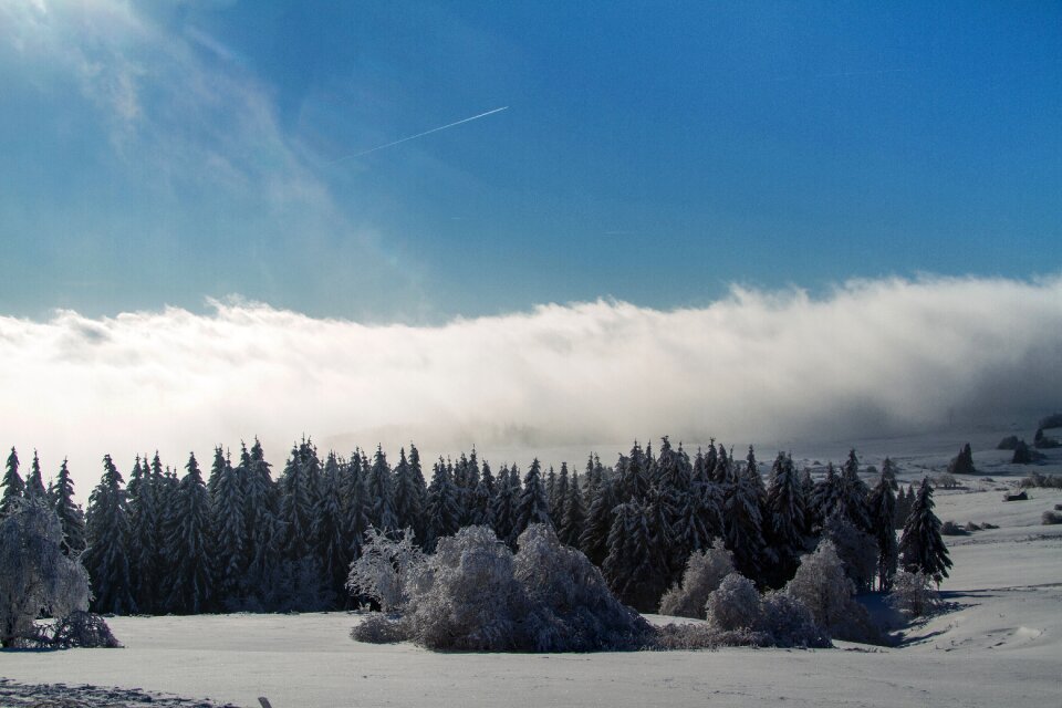 Hochrhoen wasserkuppe rhön winter