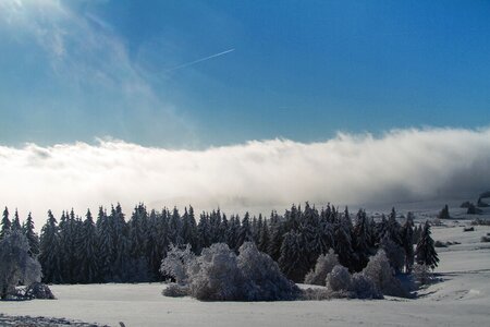Hochrhoen wasserkuppe rhön winter