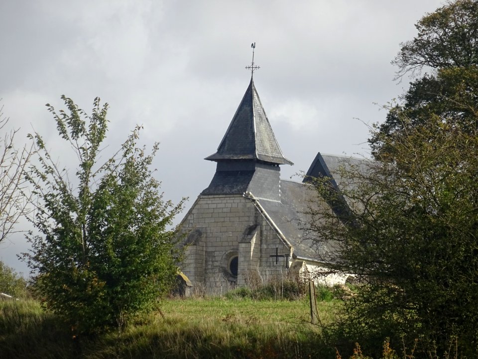 Eglise Saint-Brice, Nampty, Somme 