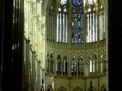 Nef, cathédrale Notre-Dame, Amiens, Somme 