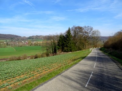 Sur la route vers Charency-Vezin, Meurthe-et-Moselle 