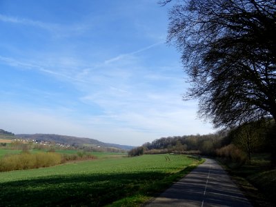 Sur la route vers Charency-Vezin, Meurthe-et-Moselle 
