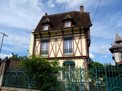 Maison à colombages, Nogent-sur-Seine, Aube 