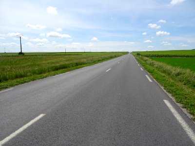Sur la D9, cap au sud, tout droit pendant 5 km ... 