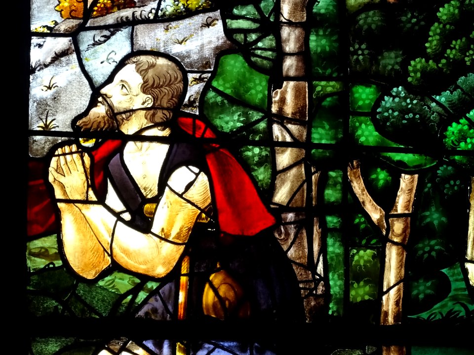 Vitrail, église Notre-Dame, Epernay, Marne 