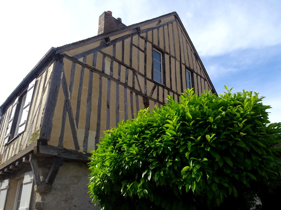 Maison à colombages, Provins, Seine-et-Marne 