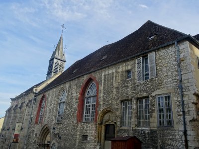 Hôtel-Dieu, ancien hôpital, Provins, Seine-et-Marne 