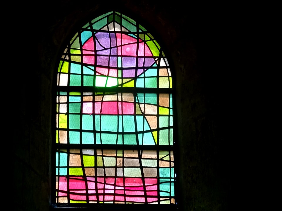 Vitrail, église Saint-Martin, Vertus, Marne 