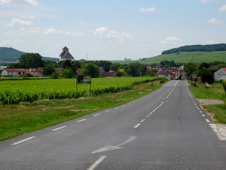 Arrivée à Vertus, Marne 
