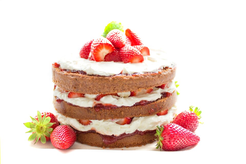 Strawberry cream sweet