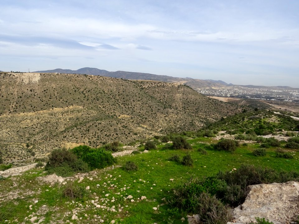 Colline derrière la Kasbah D’Agadir Oufella 