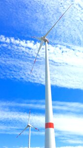 Power generation pinwheel sky