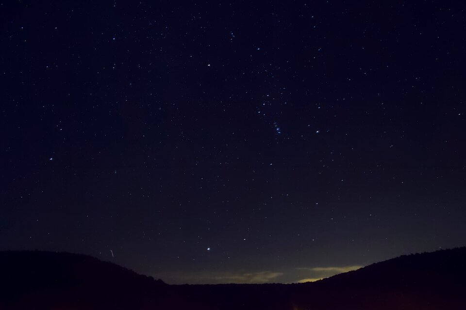 Astro evening sky cosmos