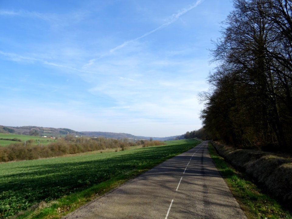 Sur la route vers Charency-Vezin, Meurthe-et-Moselle 