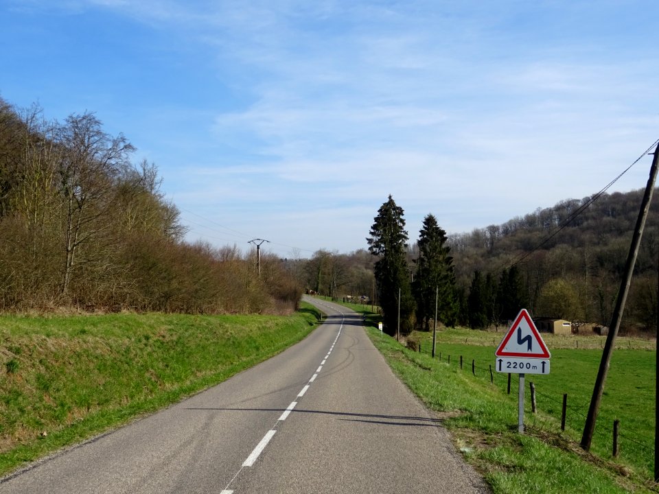 Sur la route D29C, entre Colmey et Longuyon, Meurthe-et-Mo… 