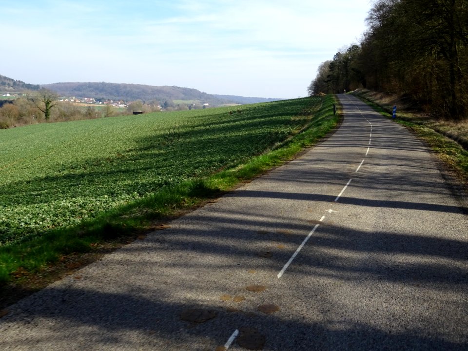 Sur la route vers Charency-Vezin, Meurthe-et-Moselle 