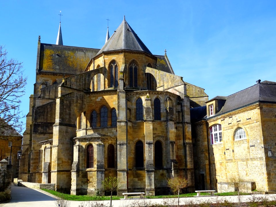 Abbatiale Notre-Dame, Mouzon, Ardennes 