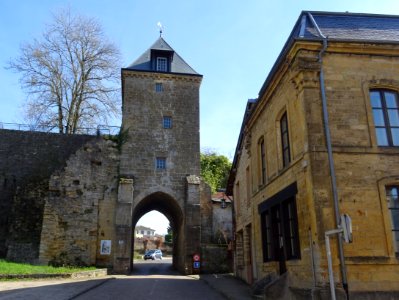 La Porte de Bourgogne, XVIème siècle, Mouzon, Ardennes 