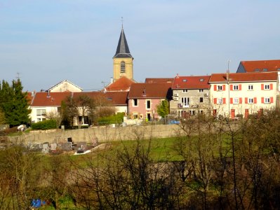 Village de Serrouville, église Saint-Martin, Meurthe-et-Mo… 