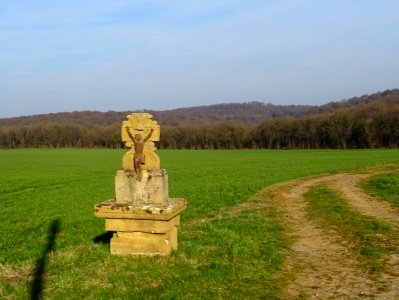 Calvaire à la sortie de Fillières, Meurthe-et-Moselle 
