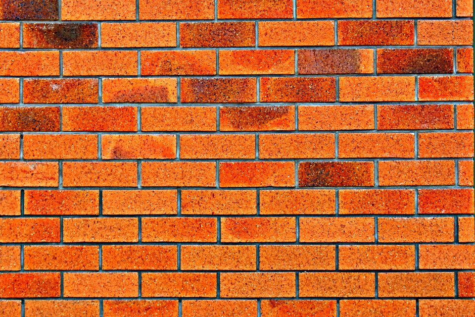 Brick wall house building