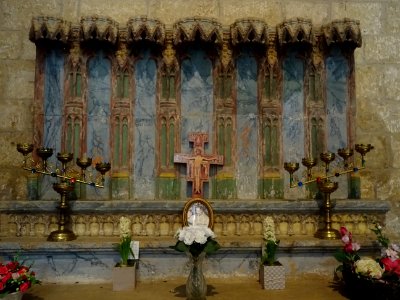 Autel, basilique Notre-Dame d'Avioth, Avioth, Meuse 