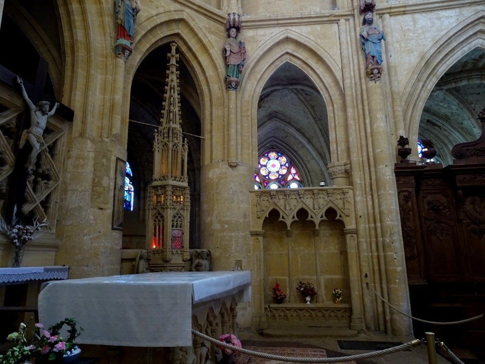 Choeur, basilique Notre-Dame d'Avioth, Avioth, Meuse 