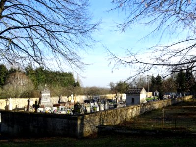 Cimetière, Ville-au-Montois, Meurthe-et-Moselle 