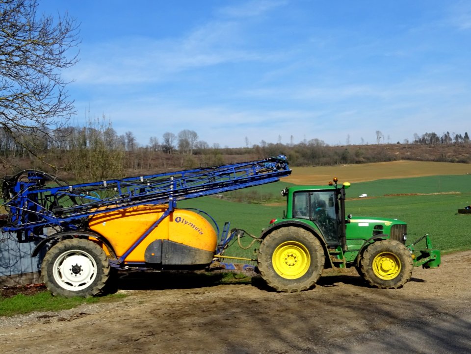 Tracteur John Deere 6630, avant Colmey, Meurthe-et-Moselle… 