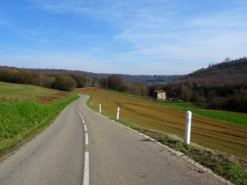 Sur une petite route du bout du monde entre Charency-Vezin… 