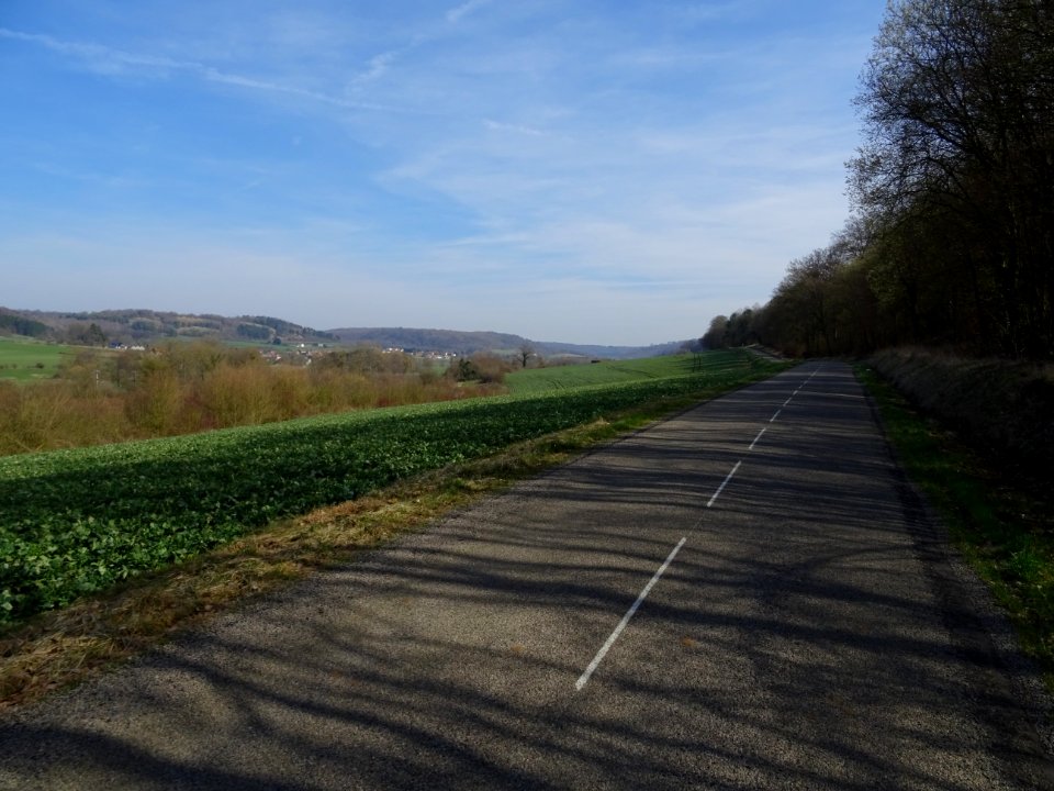 Sur la route vers Charency-Vezin, Meurthe-et-Moselle 