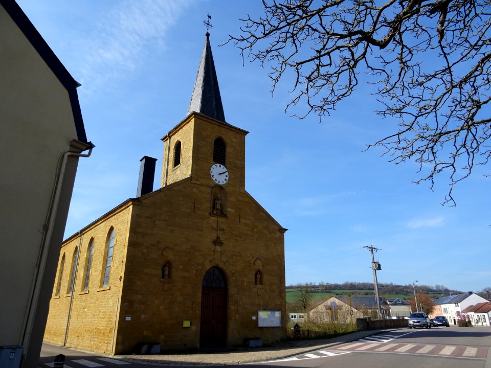 Eglise Saint-Nicolas, Lamorteau, Wallonie, Belgique 