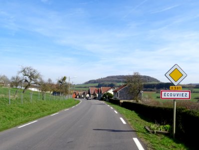 Ecouviez, Meuse, dernier village en France, avant la Belgi… 