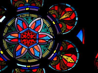 Vitraux, basilique Notre-Dame d'Avioth, Avioth, Meuse 