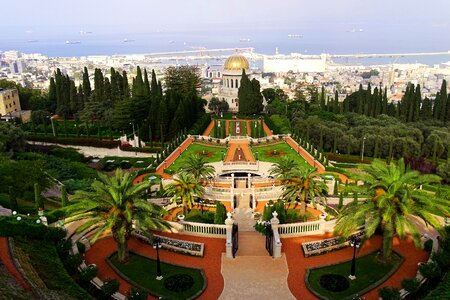 Bahá ' í weltzentrum shrine bahá ' í faith garden