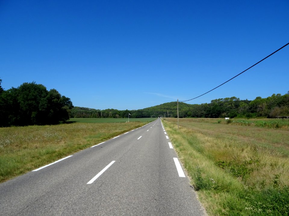 Entre Lorgues et Carcès, retour à fond ... grand plateau, … 
