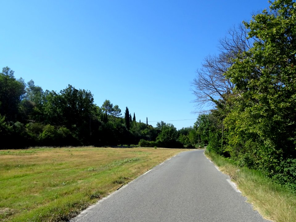 Entre Lorgues et Carcès, retour à fond ... grand plateau, … 