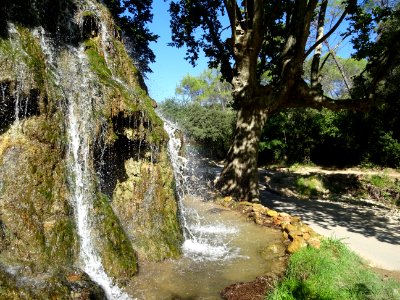 La cascade, Sauve-Clare, commune de Flayosc, Var 