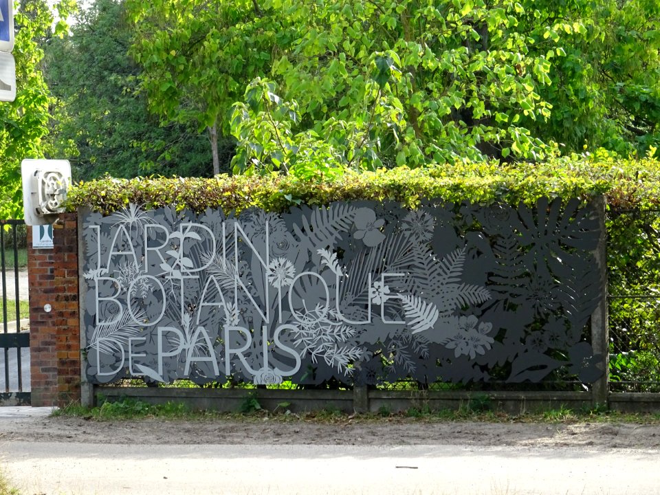 Jardin botanique de Paris 
