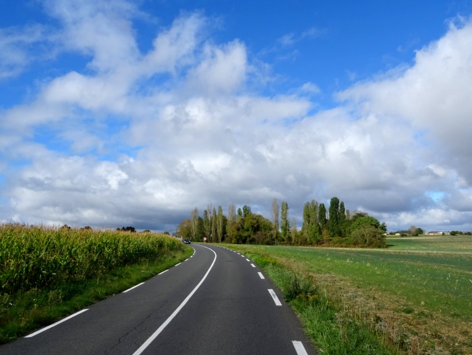 Sur la route entre Vauhallan et Saclay, Essonne 
