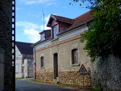 Maison près de l'entrée de l'abbaye Saint-Louis-du-Temple,… 